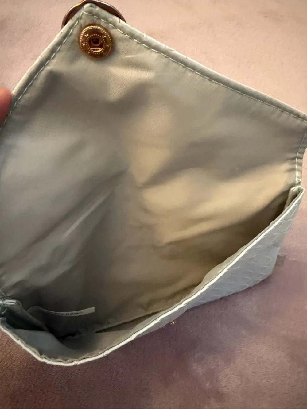 Woven Envelope Make Up Bag